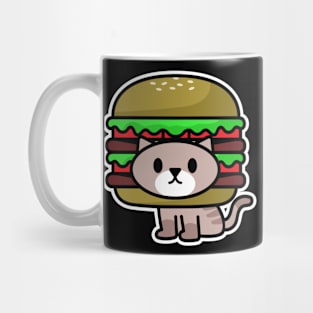 Burger Cat Mug